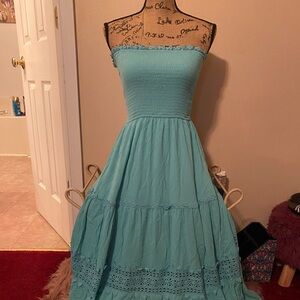 Zesica Light Blue Dress